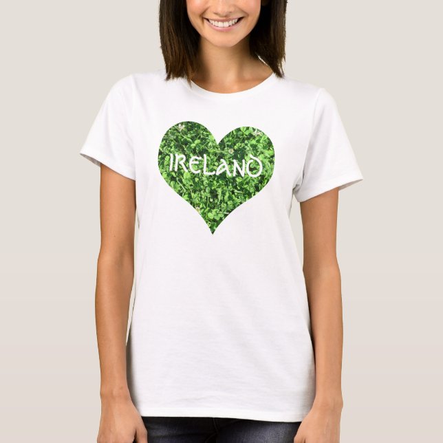 Liebe Irland T-Shirt (Vorderseite)