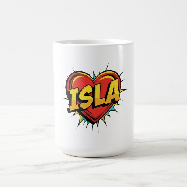 Liebe Isla Kaffeetasse (Mittel)