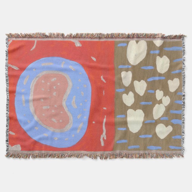 Liebe Isle Throw Blanket Decke (Vorderseite)