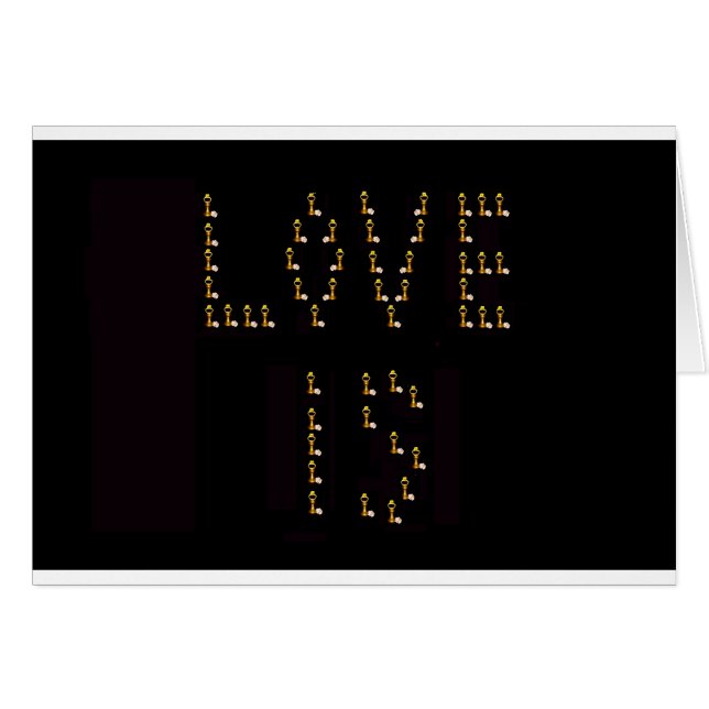 Liebe ist (Vorderseite (Horizontal))