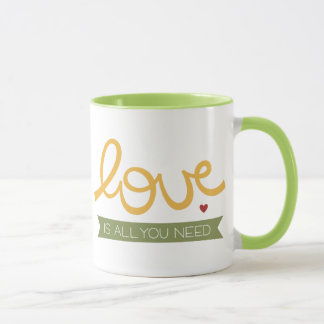 Liebe ist alle, die Sie benötigen Tasse
