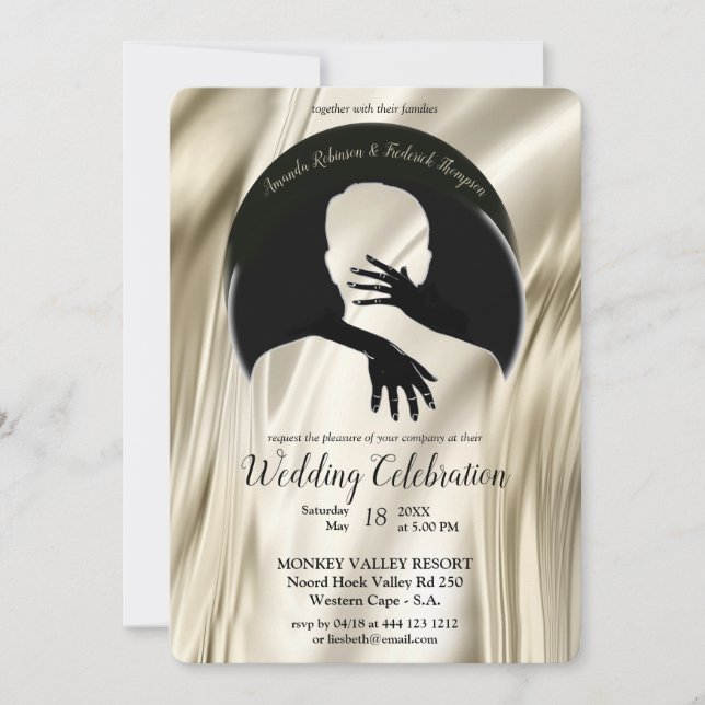 Liebe ist Alles, was Hochzeit gibt Einladung (Vorderseite)