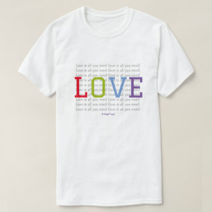 LIEBE (ist alles, was Sie brauchen) - Ein MisterP- T-Shirt