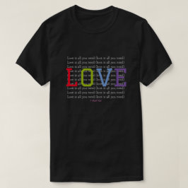 LIEBE (ist alles, was Sie brauchen) - Ein MisterP- T-Shirt