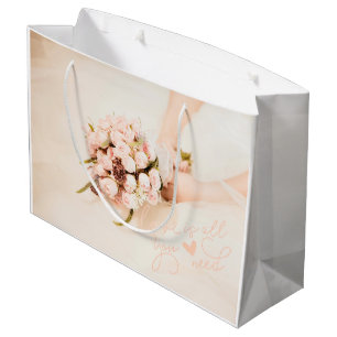 Liebe ist alles, was Sie brauchen - Hochzeit Große Geschenktüte