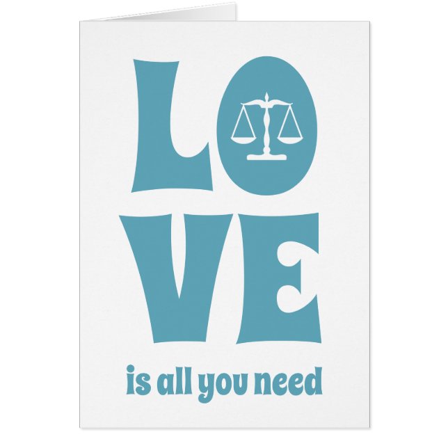 Liebe ist alles, was Sie brauchen und ein guter An (Vorne)