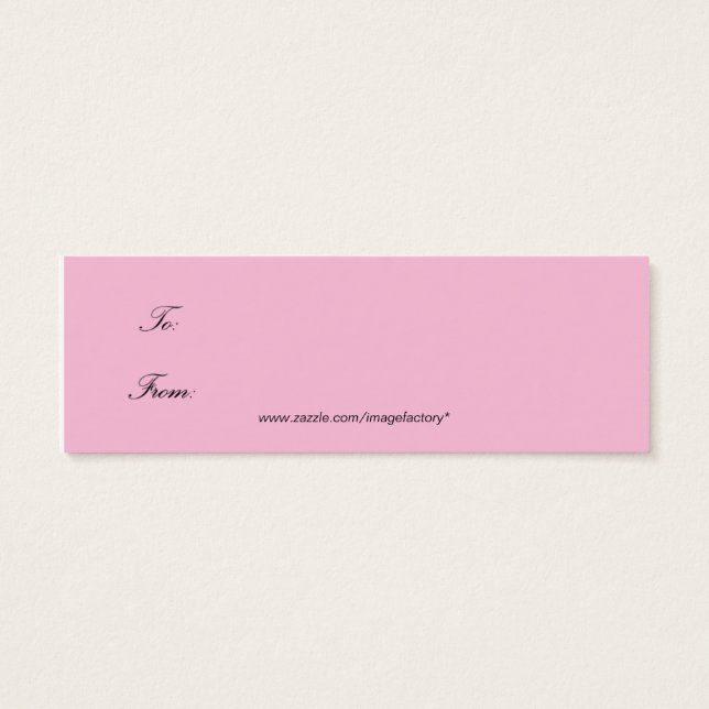 Liebe ist alles, was wir Mini-Karten brauchen - Ge (Rückseite)