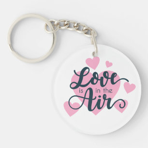 Liebe ist am Valentinstag   Schlüsselanhänger