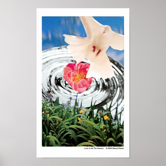 Liebe ist an der Quelle Poster (Vorne)