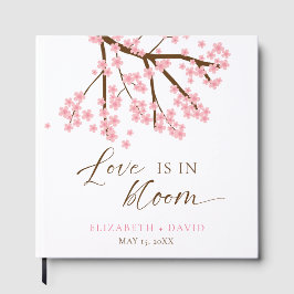 Liebe ist bei Hochzeiten von Blumenzwiebeln Gästebuch