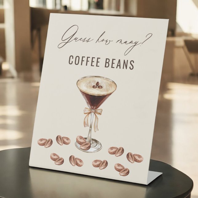 Liebe ist Bierratten wie viele Kaffeebohnen Sockelschild (Von Creator hochgeladen)