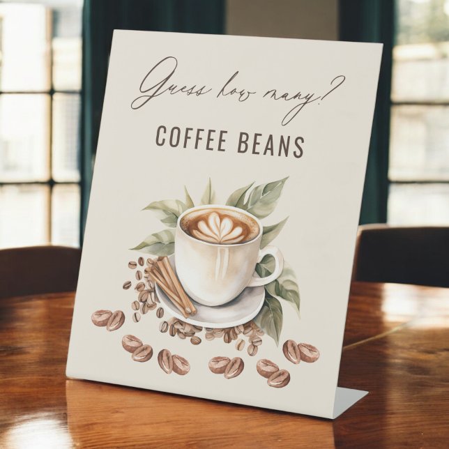 Liebe ist Bierratten wie viele Kaffeebohnen Sockelschild (Von Creator hochgeladen)