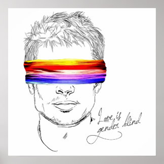 Liebe ist Blind Poster