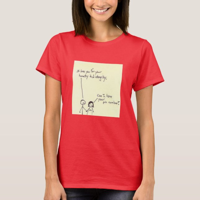 Liebe ist Blind (& teuer) Unglaublich witzig Gold  T-Shirt (Vorderseite)