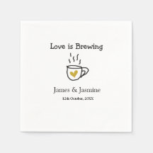 Liebe ist Brauen Kaffee Tasse Gold Herznamen