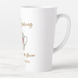 Liebe ist Brauen weiße Kaffeetasse Herz Brautparty Milchtasse