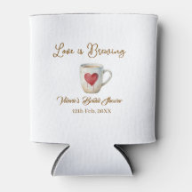 Liebe ist Brauen weiße Kaffeetasse Herz Junggesell