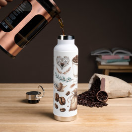 Liebe ist das Brechen des Kaffees Heiß und Kalt Trinkflasche