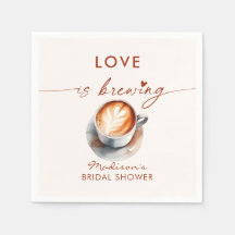 Liebe ist das Brechen von Kaffee geachtetes Brautp