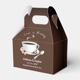 Liebe ist das Brechen von Kaffeeheirat Geschenkschachtel