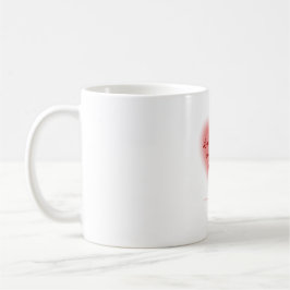 Liebe ist das Herz jedes schönen Augenblicks Kaffeetasse