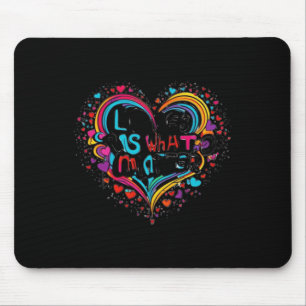 Liebe ist das, was ist - Sticke für das Design von Mousepad