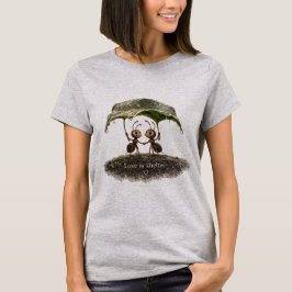 Liebe ist der Schutz, den wir gemeinsam aufbauen T-Shirt