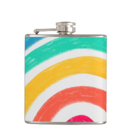 Liebe ist der Valentinstag der Liebe Flachmann