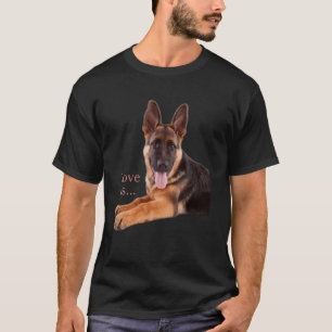Liebe ist Deutscher Schäferhund Shirt Hunde Mama G