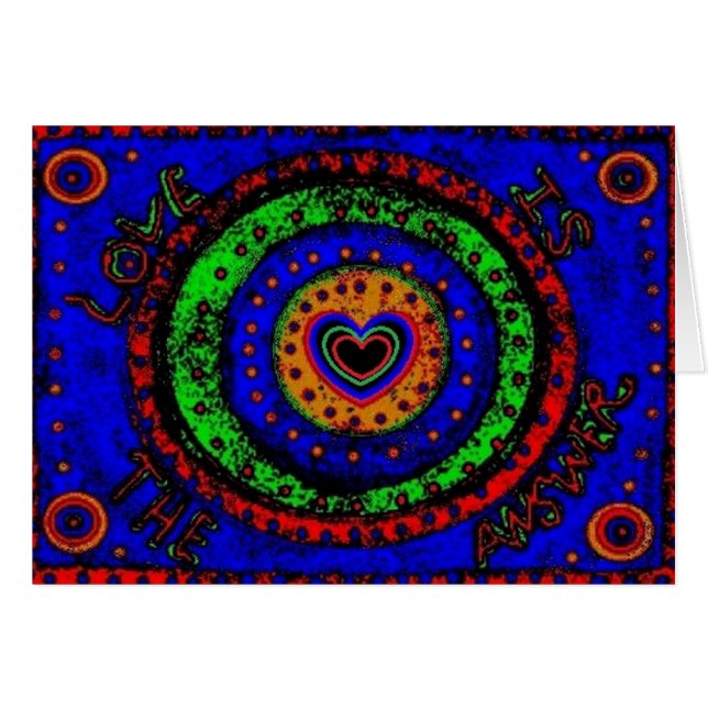 Liebe ist die Antwort (Vorderseite (Horizontal))