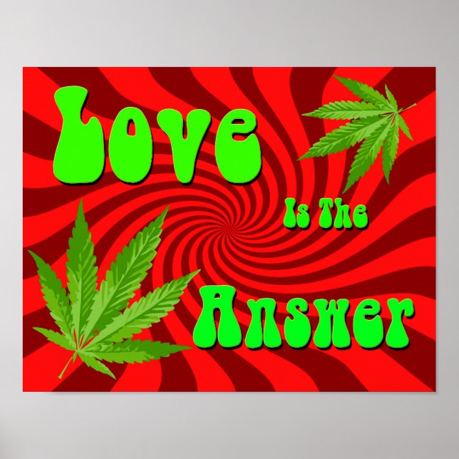 Liebe ist die Antwort Poster (Vorne)