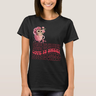 Liebe ist die Niedliche Schüssel des süßen Fsonns T-Shirt