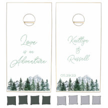 Liebe ist ein Adventure Cornhole Set