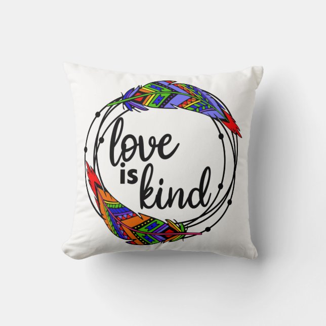 Liebe ist ein Kind-Kissen Kissen (Vorderseite)