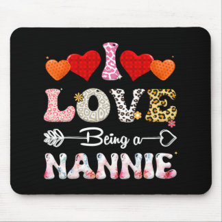 Liebe ist ein Nannie Leopard und Amp; Buffalo Fun Mousepad