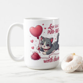 Liebe ist ein Pursuit, das es wert ist, Niedliche  Kaffeetasse