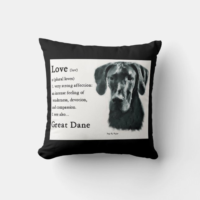 Liebe ist ein tolles, trockenes Geschenk Kissen (Vorderseite)