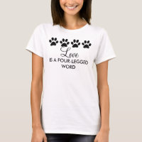 Liebe ist ein vierbeiniges Wort Paw Prints