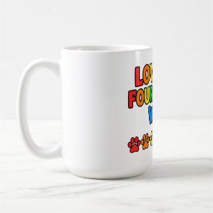 Liebe ist ein vierbeiniges Wort Tasse