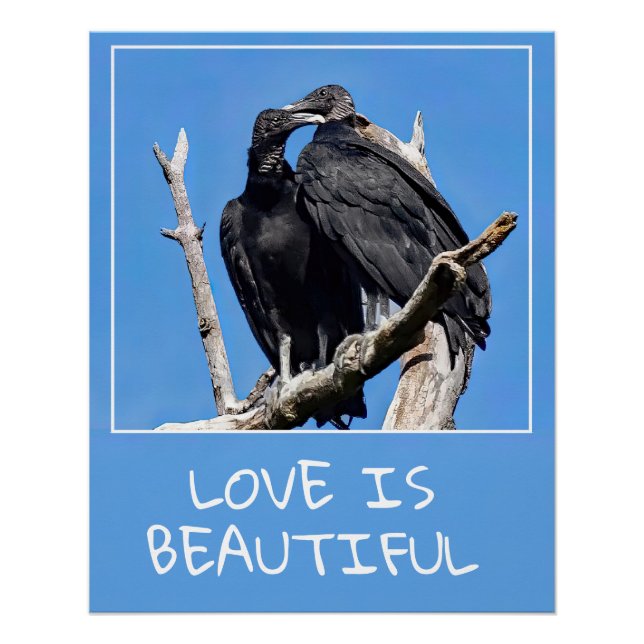 Liebe ist ein wunderschöner Wesen Poster (Vorderseite)