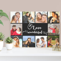 Liebe ist ein wunderschönes 10 Foto Thing Black