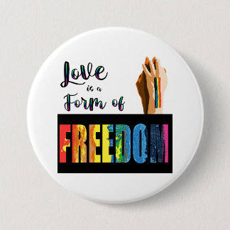 Liebe ist eine Form von Freedom Button