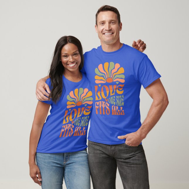 Liebe ist eine Größe für alle T-Shirt (Unisex)