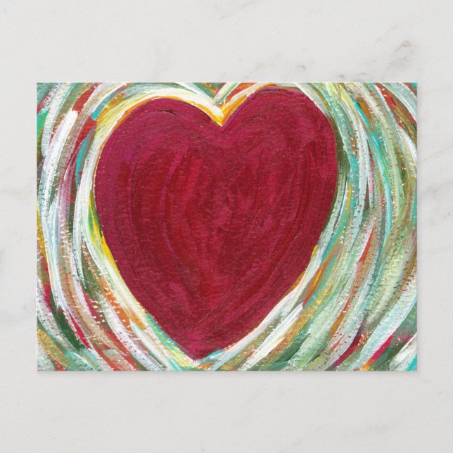 Liebe ist eine gute Sache Postkarte (Vorderseite)