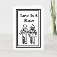 Liebe ist eine magische romantische Karte
