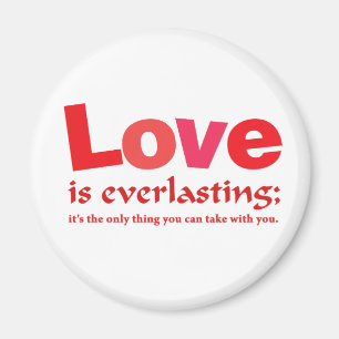 Liebe ist ewig magnet