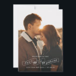 Liebe ist Foto des Patienten Ändern des Datums Ank Save The Date<br><div class="desc">Wenn Sie Ihre Hochzeitszeit ändern müssen,  lass Ihren Freunden und Familie wissen,  mit diesem Foto ändern Sie den Termin Ankündigung. Es verfügt über ein volles Foto aus blutgeflecktem Single vorne mit einem handsignierten Band,  das lautet: "Liebe ist geduldig". Die Rückseite der Karte hat Platz für eine persönliche Nachricht.</div>