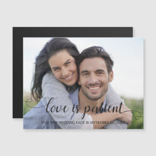 Liebe ist Foto für die Patientenhandschrift Magneteinladung