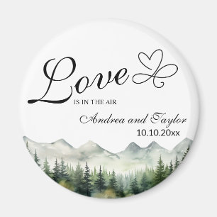 Liebe ist für die Hochzeit von Air Elegant Magnet