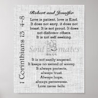 Liebe ist geduldig, Liebe ist eine Personalisierte